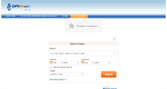 Desktop Screenshot of bookhotels.expoua.com
